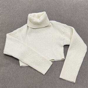 Cozy Cream Turtleneck Sweater